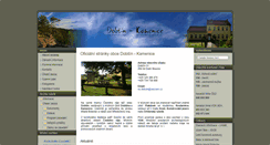 Desktop Screenshot of dobsin.cz
